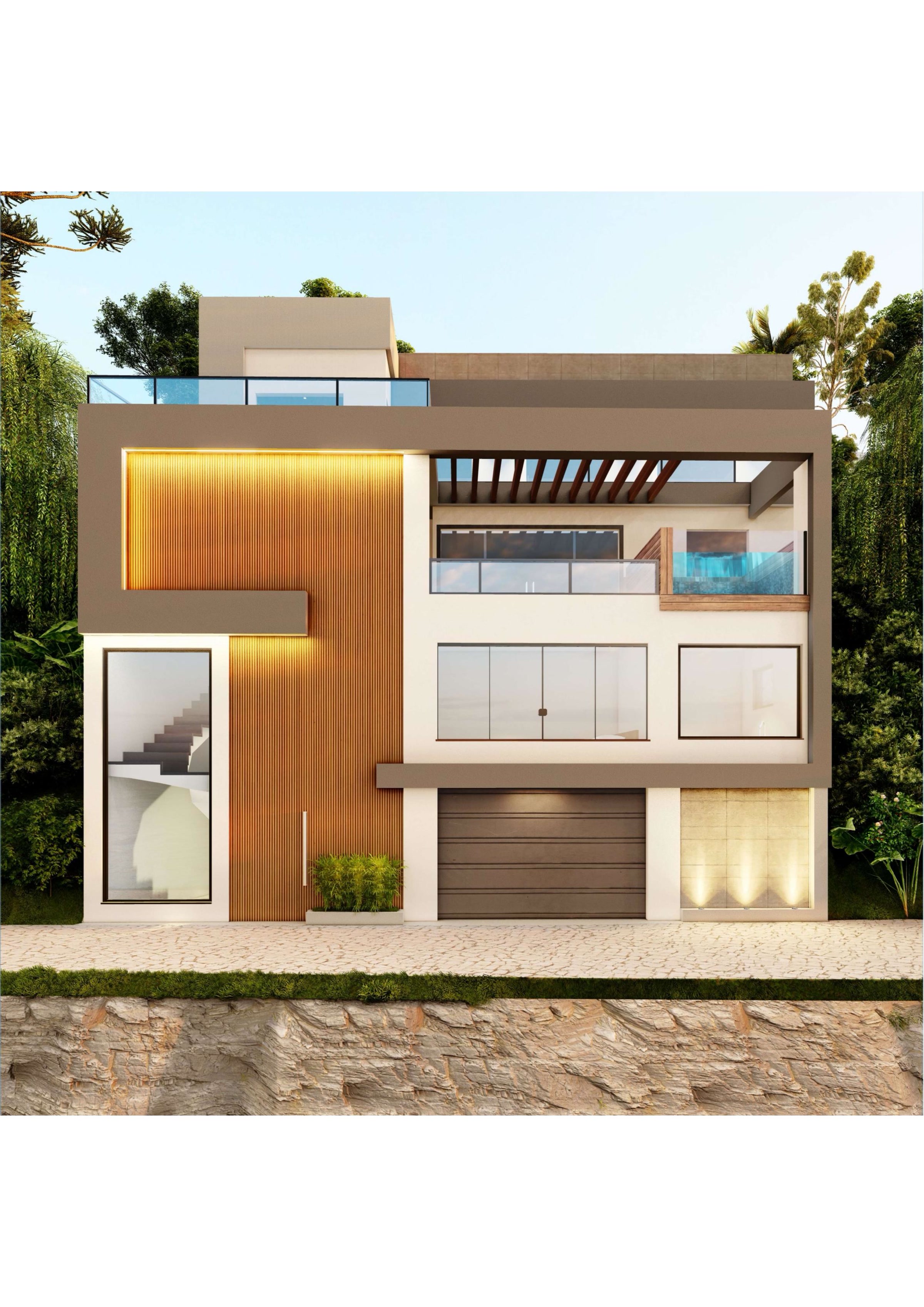 Render do projeto Casa Recife extraído da apresentação técnica